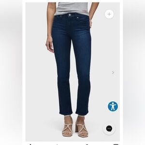 New Hudson Jeans Women's Deep Blue Straight Jeans